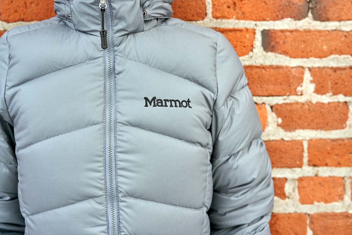 Marmot Montreal Down Coat (front panel)